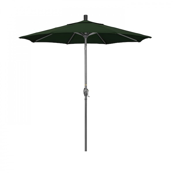 California Umbrella Patio Umbrella, Octagon, 95.5" H, Pacifica Fabric, Hunter Green - 194061029282