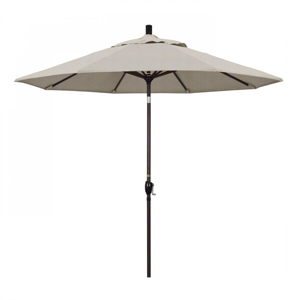 California Umbrella Patio Umbrella, Octagon, 101" H, Olefin Fabric, Woven Granite - 194061033463