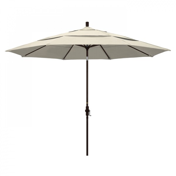 California Umbrella Patio Umbrella, Octagon, 110.5" H, Olefin Fabric, Antique Beige - 194061014035