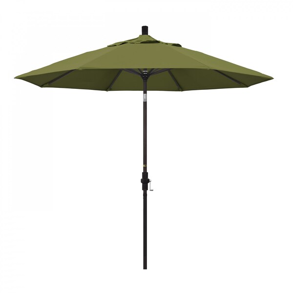 California Umbrella Patio Umbrella, Octagon, 102.38" H, Pacifica Fabric, Palm - 194061017739