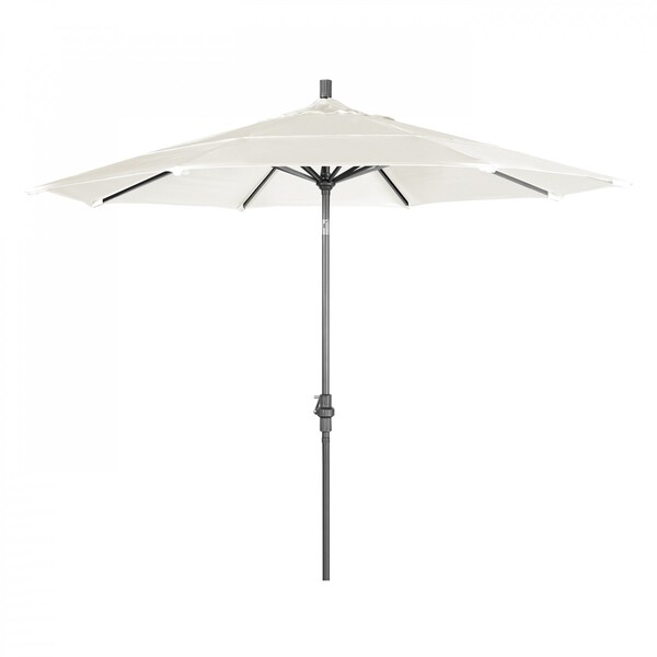 California Umbrella Patio Umbrella, Octagon, 110.5" H, Pacifica Fabric, Canvas - 194061013502