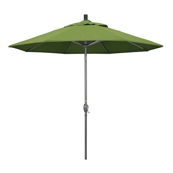 California Umbrella Patio Umbrella, Octagon, 101" H, Sunbrella Fabric, Spectrum Cilantro - 194061031933