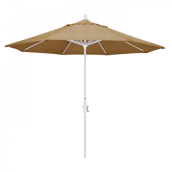 California Umbrella Patio Umbrella, Octagon, 102.38" H, Sunbrella Fabric, Linen Sesame - 194061018330