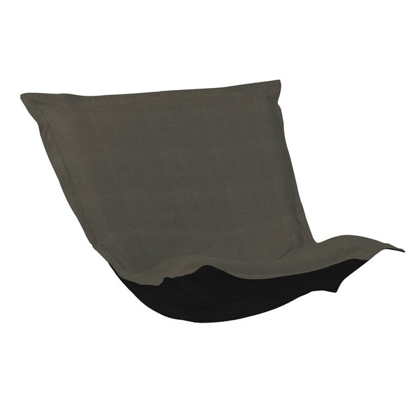 Howard Elliott Puff Chair Cover Textured solid sterling Charcoal - Cover Only - C300-201