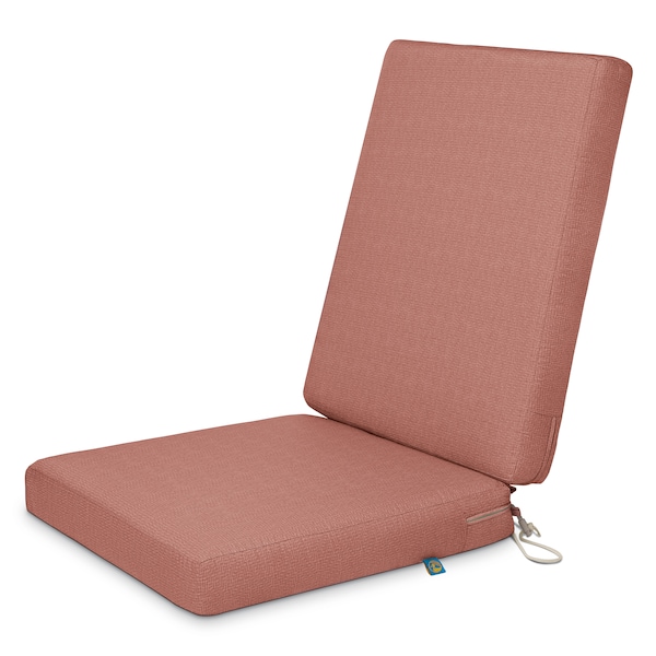 Classic Accessories Weekend 44" x 20" x 3" Dining Chair Cushions, Cedarwood - CCWCH44203