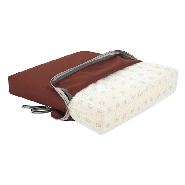 Classic Accessories Ravenna Back Cushion, Spice, 23"x20"x4" - 62-025-SPICE-EC