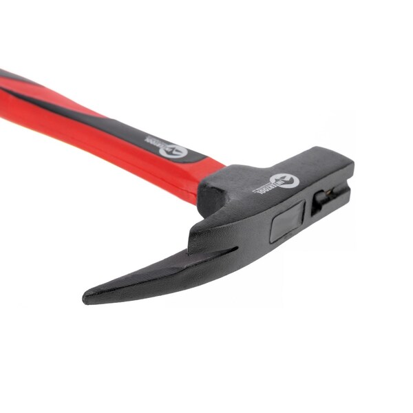 Intertool Carpenters Roofing Hammer, 21 oz., 13 in. Fiberglass Handle - HT08-0230