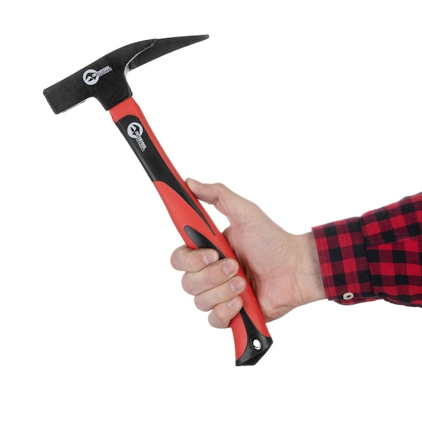 Intertool Carpenters Roofing Hammer, 21 oz., 13 in. Fiberglass Handle - HT08-0230