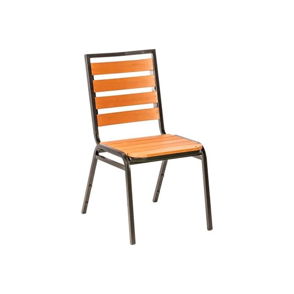 Lorell Lorell Teak Outdoor Chair - Pack of 4 - LLR42685