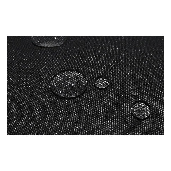 Eevelle Meridian Round Table/Firepit Cover, Black, 72 in L x 72 in W x 25.5 in H - MDTRDXL-BLK