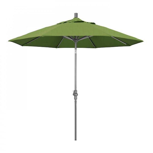 California Umbrella Patio Umbrella, Octagon, 102.38" H, Sunbrella Fabric, Spectrum Cilantro - 194061016077