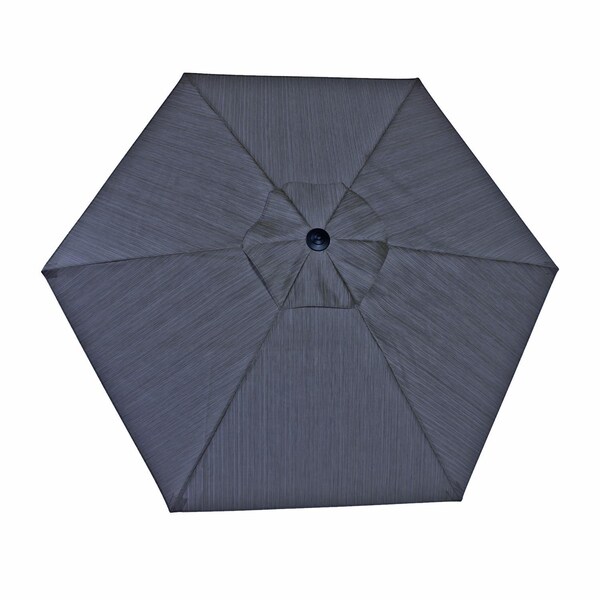 Living Accents Living Accents Davenport 9 ft. Tiltable Blue Patio Umbrella - ACE23170