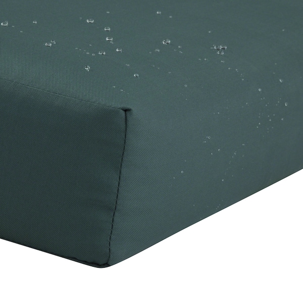 Classic Accessories Ravenna Chaise Cushion, Mallard Green, 72"x21"x3" - 62-001-MGREEN-EC