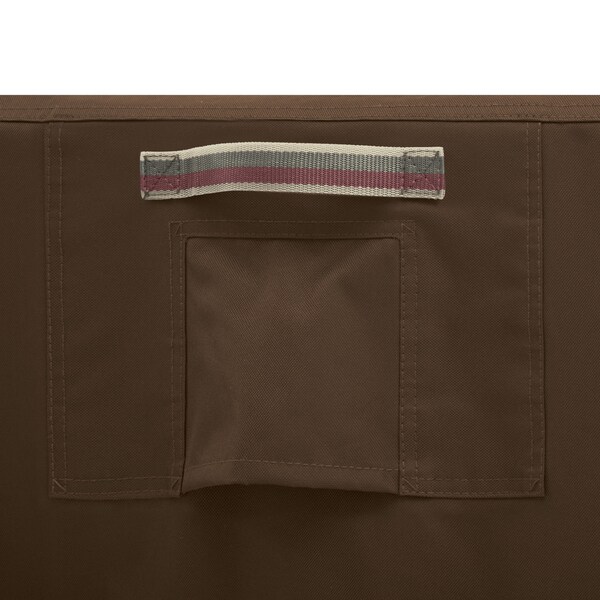Classic Accessories Madrona Waterproof Patio Cover, 100"x100"x36", Dark Cocoa - 56-320-036601-RT