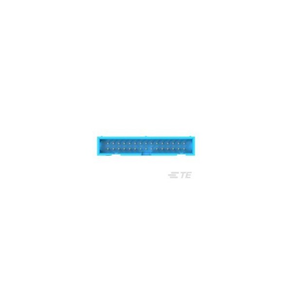 Te Connectivity Board Connector, 30 Contact(S), 2 Row(S), Male, Straight, 0.1 Inch Pitch, Solder Terminal, Locking,  - 3-1761603-0