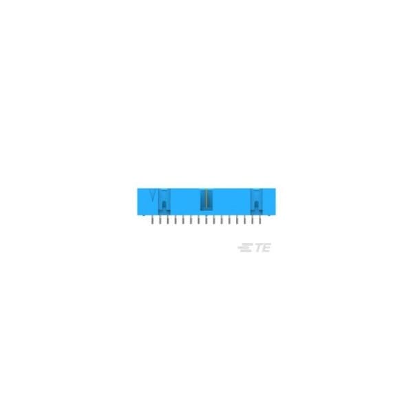 Te Connectivity Board Connector, 30 Contact(S), 2 Row(S), Male, Straight, 0.1 Inch Pitch, Solder Terminal, Locking,  - 3-1761603-0