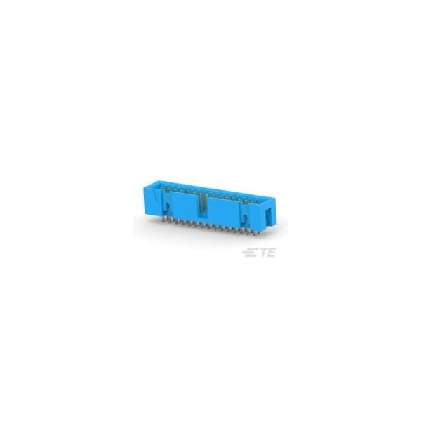 Te Connectivity Board Connector, 30 Contact(S), 2 Row(S), Male, Straight, 0.1 Inch Pitch, Solder Terminal, Locking,  - 3-1761603-0