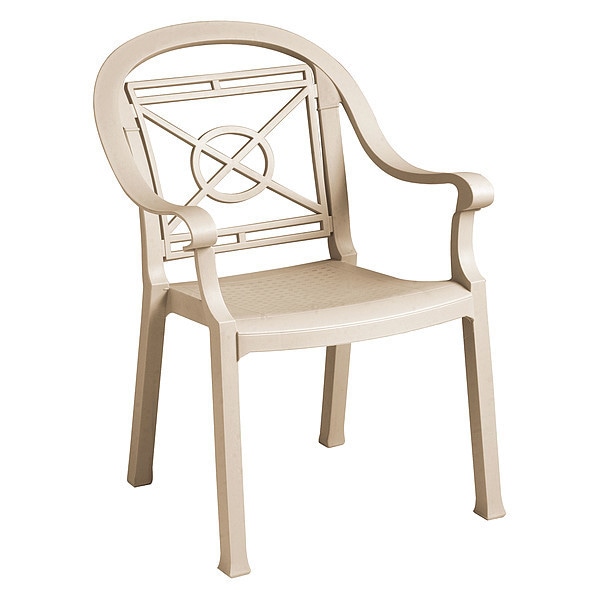 Grosfillex Victoria Armchair, Sand, PK4 - US214066