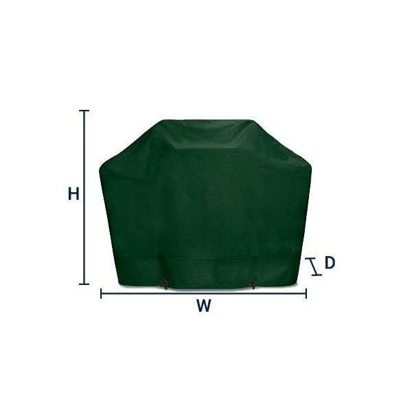 Eevelle Portofino Series - Round Table / Firepit Cover - Hunter Green - PFTRDCXS-HTR