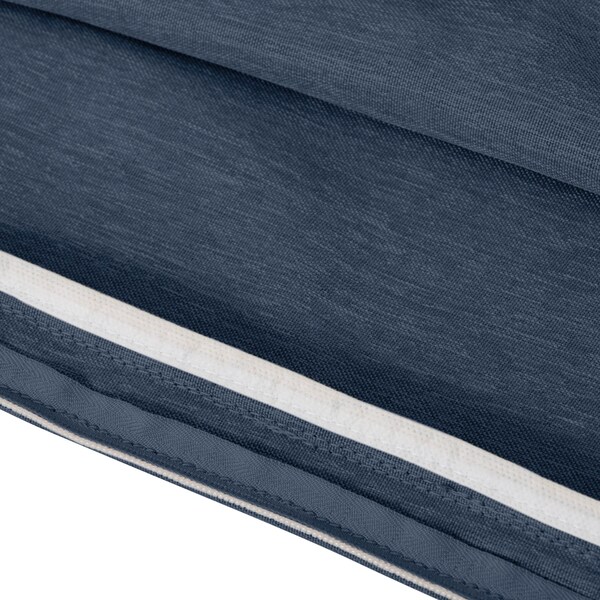 Classic Accessories Sqr Dning, Seat Cushion, Blue, 17"x17"x3" - 62-007-INDIGO-EC