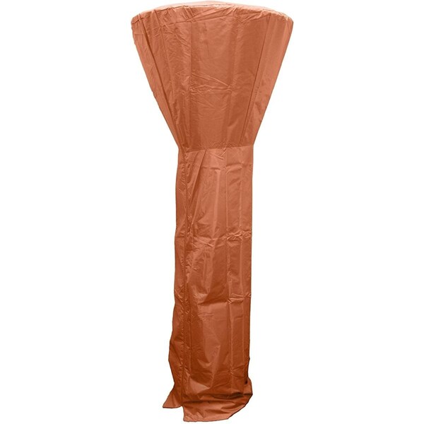 Gardencontrol 87 in. Heavy Duty Tall Patio Heater Cover, Paprika - GA1690564