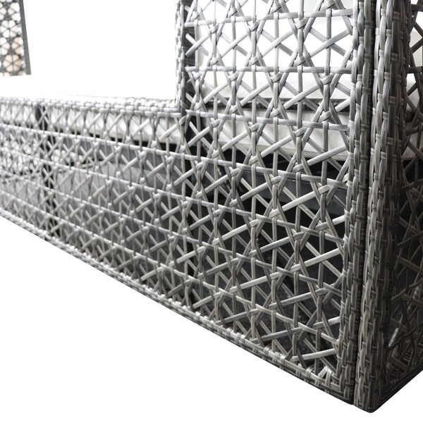 Panama Jack Outdoor Panama Jack Serenity Square Daybed - PJO-5100-GRY-SQDB