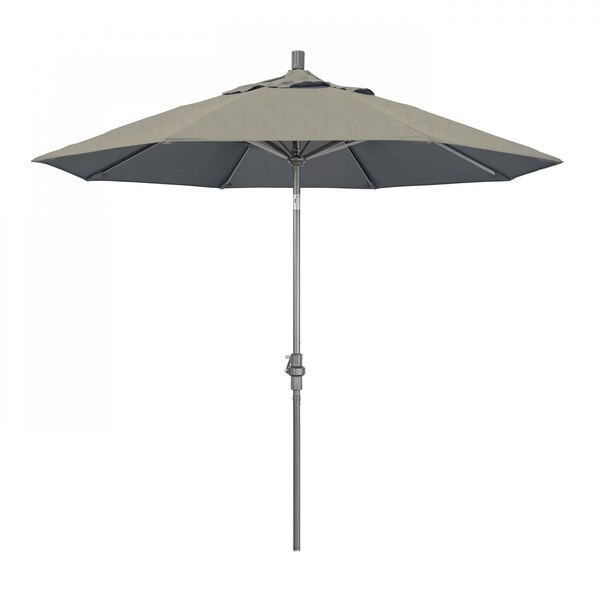 California Umbrella Patio Umbrella, Octagon, 102.38" H, Sunbrella Fabric, Spectrum Dove - 194061016084