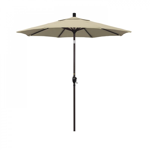 California Umbrella Patio Umbrella, Octagon, 95.5" H, Sunbrella Fabric, Antique Beige - 194061029558