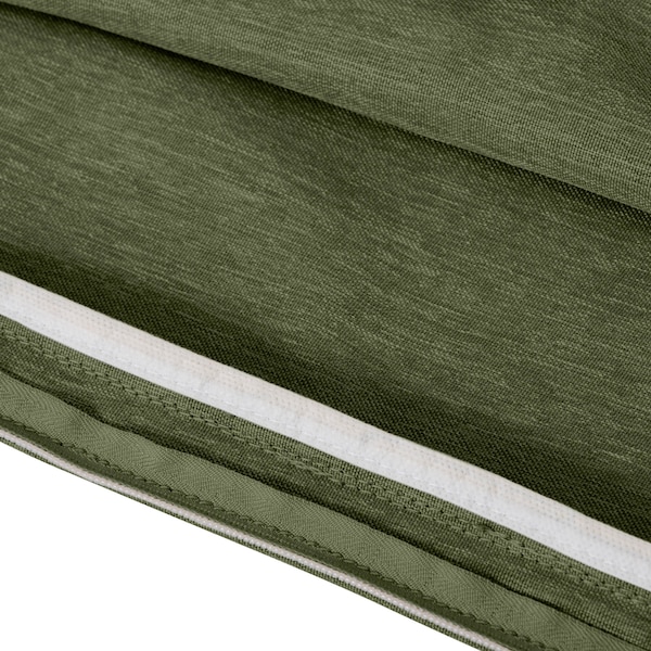 Classic Accessories Rectangle Lounge Seat Cushion, Green, 25" - 62-053-HFERN-EC