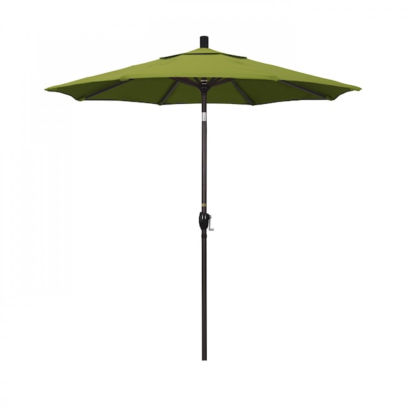 California Umbrella Patio Umbrella, Octagon, 95.5" H, Olefin Fabric, Kiwi - 194061029909