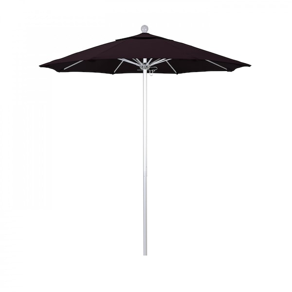 California Umbrella Patio Umbrella, Octagon, 96" H, Pacifica Fabric, Purple - 194061003589