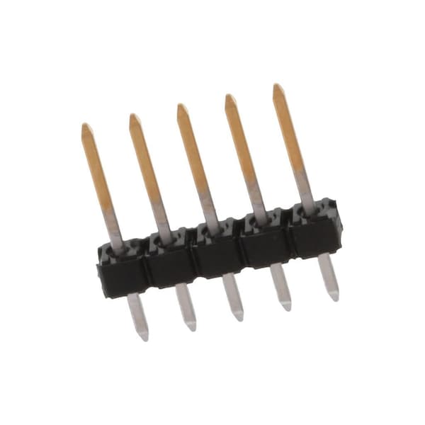 Molex Board Connector, 5 Contact(S), 1 Row(S), Male, Straight, 0.1 Inch Pitch, Solder Terminal, Receptacle - 22284055