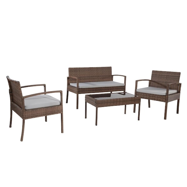 W Unlimited Temptation Collection Conversation set.  Brown Color - SW2203DBLG