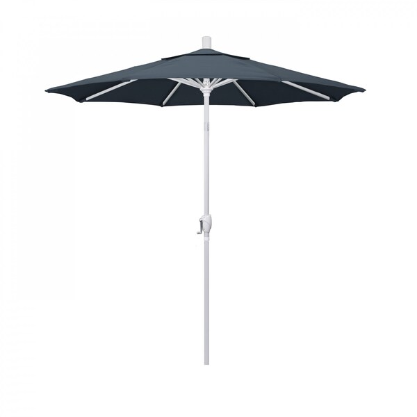 California Umbrella Patio Umbrella, Octagon, 95.5" H, Pacifica Fabric, Sapphire - 194061031018