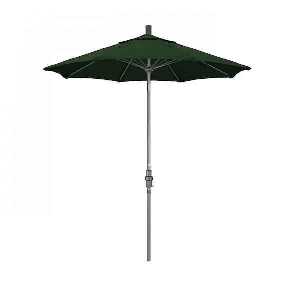 California Umbrella Patio Umbrella, Octagon, 102.5" H, Pacifica Fabric, Hunter Green - 194061023822
