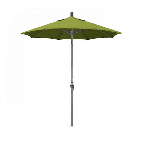 California Umbrella Patio Umbrella, Octagon, 102.5" H, Olefin Fabric, Kiwi - 194061023587