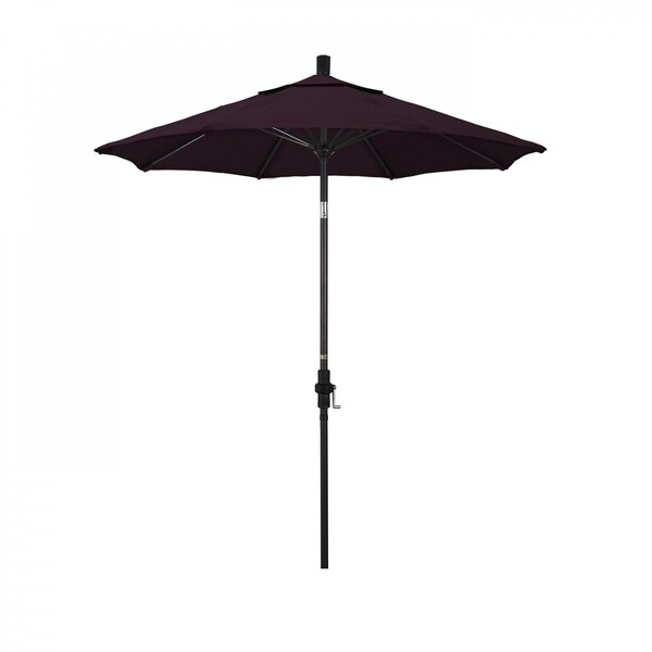 California Umbrella Patio Umbrella, Octagon, 102.5" H, Pacifica Fabric, Purple - 194061024737