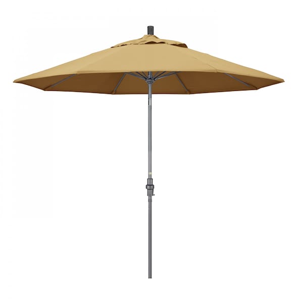 California Umbrella Patio Umbrella, Octagon, 101" H, Sunbrella Fabric, Wheat - 194061024911