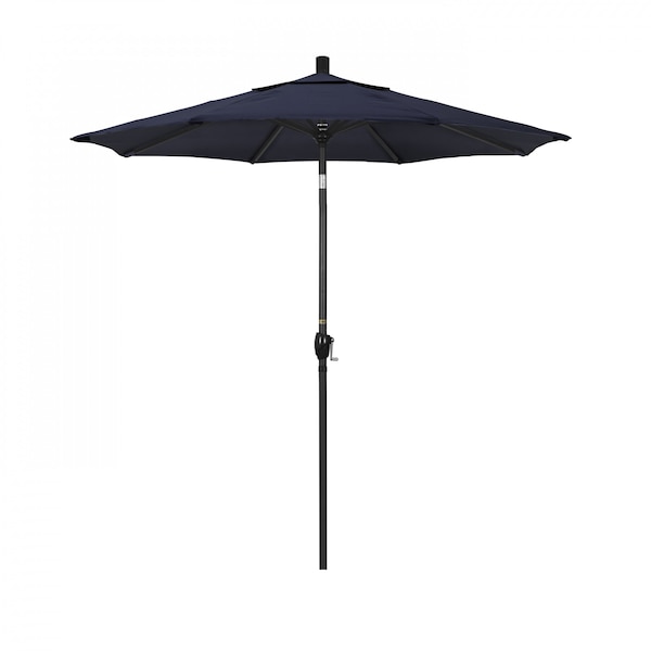 California Umbrella Patio Umbrella, Octagon, 95.5" H, Sunbrella Fabric, Navy - 194061031315