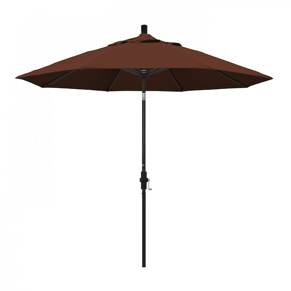 California Umbrella Patio Umbrella, Octagon, 102.38" H, Sunbrella Fabric, Bay Brown - 194061019009