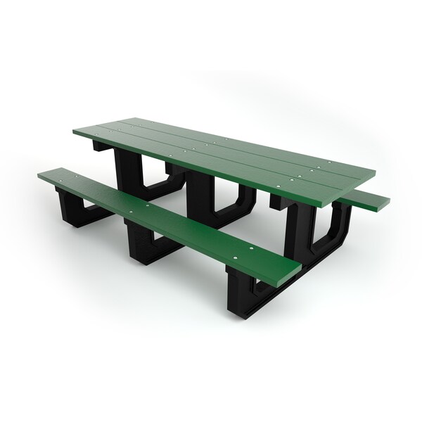 Frog Furnishings Green 8' Park Place Table - PB 8GREPARKP