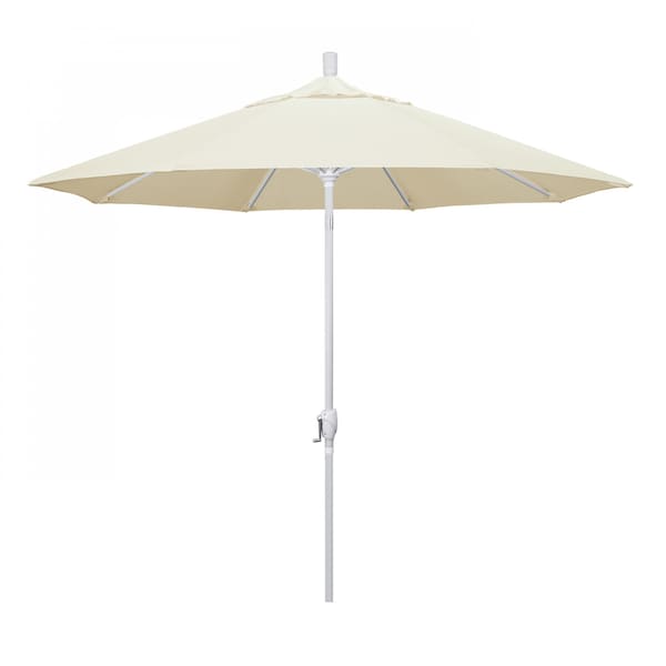 California Umbrella Patio Umbrella, Octagon, 101" H, Pacifica Fabric, Canvas - 194061034583