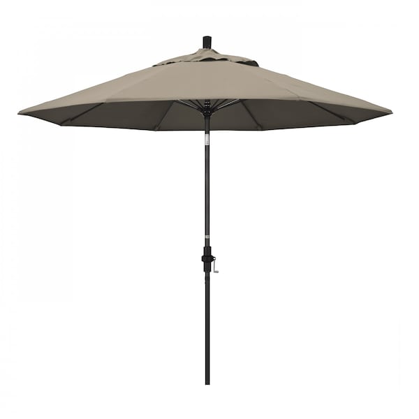 California Umbrella Patio Umbrella, Octagon, 101" H, Pacifica Fabric, Taupe - 194061028322