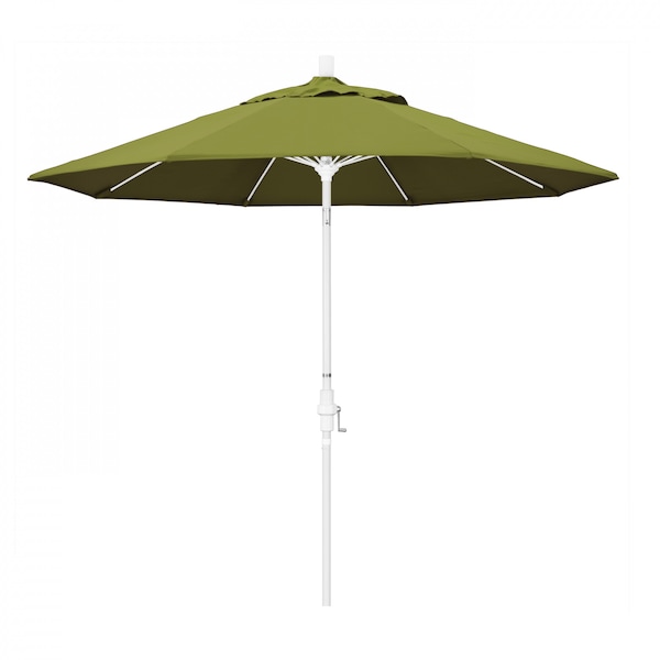California Umbrella Patio Umbrella, Octagon, 101" H, Pacifica Fabric, Ginkgo - 194061027288