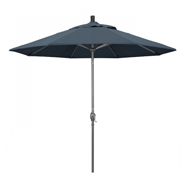 California Umbrella Patio Umbrella, Octagon, 101" H, Pacifica Fabric, Sapphire - 194061032770