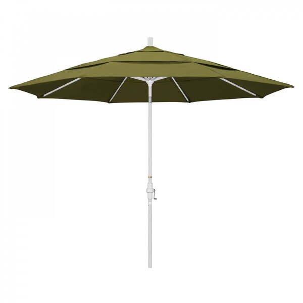 California Umbrella Patio Umbrella, Octagon, 110.5" H, Pacifica Fabric, Palm - 194061015094