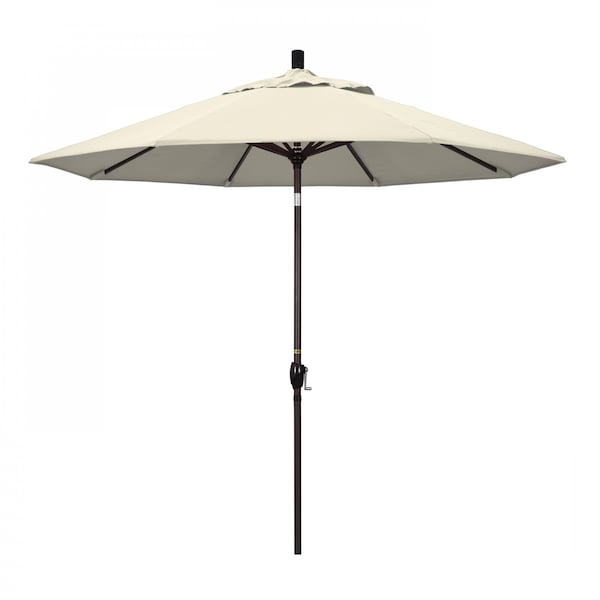 California Umbrella Patio Umbrella, Octagon, 101" H, Olefin Fabric, Beige - 194061033357
