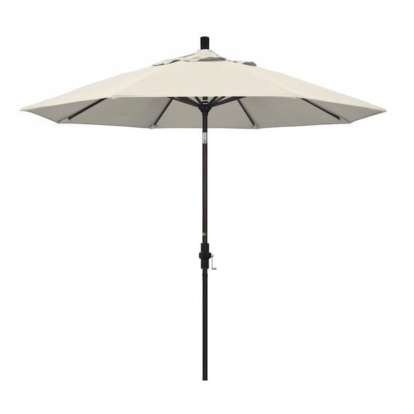 California Umbrella Patio Umbrella, Octagon, 102.38" H, Olefin Fabric, Antique Beige - 194061017494