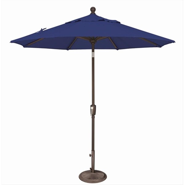 Gan Eden 7.5 ft. Octagon Push Button Tilt Market Umbrella Sky Blue - GA2650484