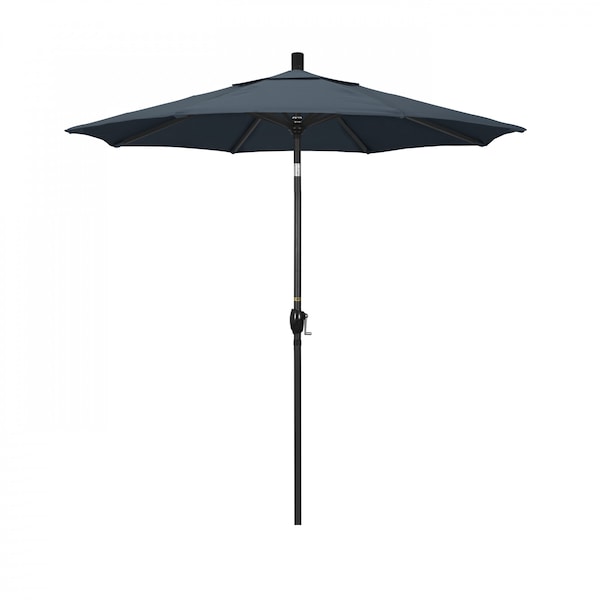 California Umbrella Patio Umbrella, Octagon, 95.5" H, Pacifica Fabric, Sapphire - 194061031872